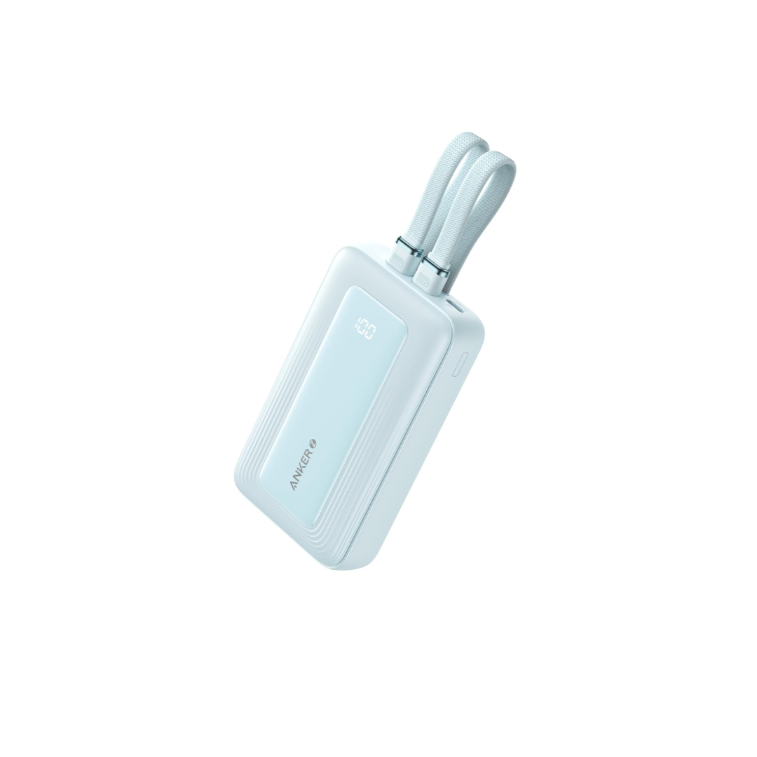 ANKER ZOLO POWER BANK (10K, 30W, BUILT-IN USB-C CABLE
