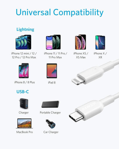 ANKER 322 USB-TO LIGHTNING CABLE (3FT BRAIDED)