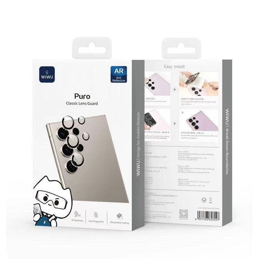 WiWU Anti-scratch Lens Guard for Samsung S25 Ultra High Quality Glass Phone Lens Protector Glass