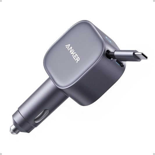 ANKER 2-IN-1 CLUTTER-FREE CAR CHARGER 75W