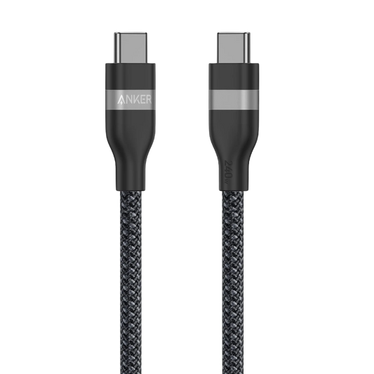 ANKER USB-C TO USB-CCABLE (3 FT, 240W, UPCYCLED-BRAIDED)