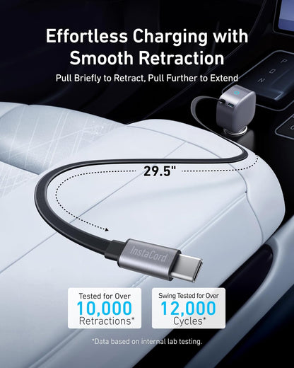 ANKER 2-IN-1 CLUTTER-FREE CAR CHARGER 75W