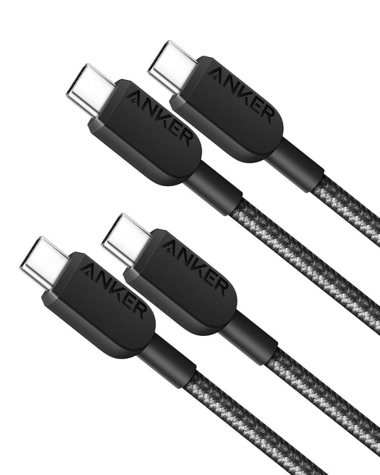 ANKER USB-C TO USB-C CABLE (3 FT, 60W, BRAIDED)