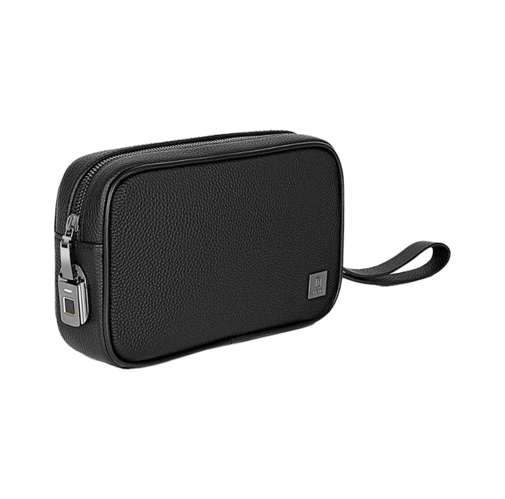 WIWU Master Genuine Leather Fingerprimt Lock Pouch
