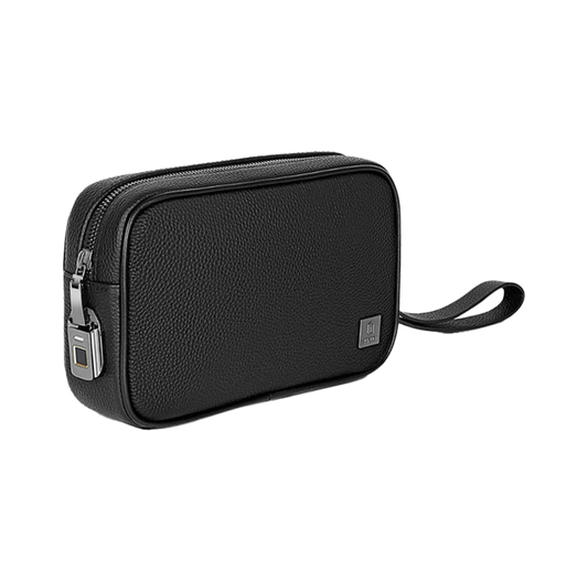 WIWU Master Genuine Leather Fingerprimt Lock Pouch